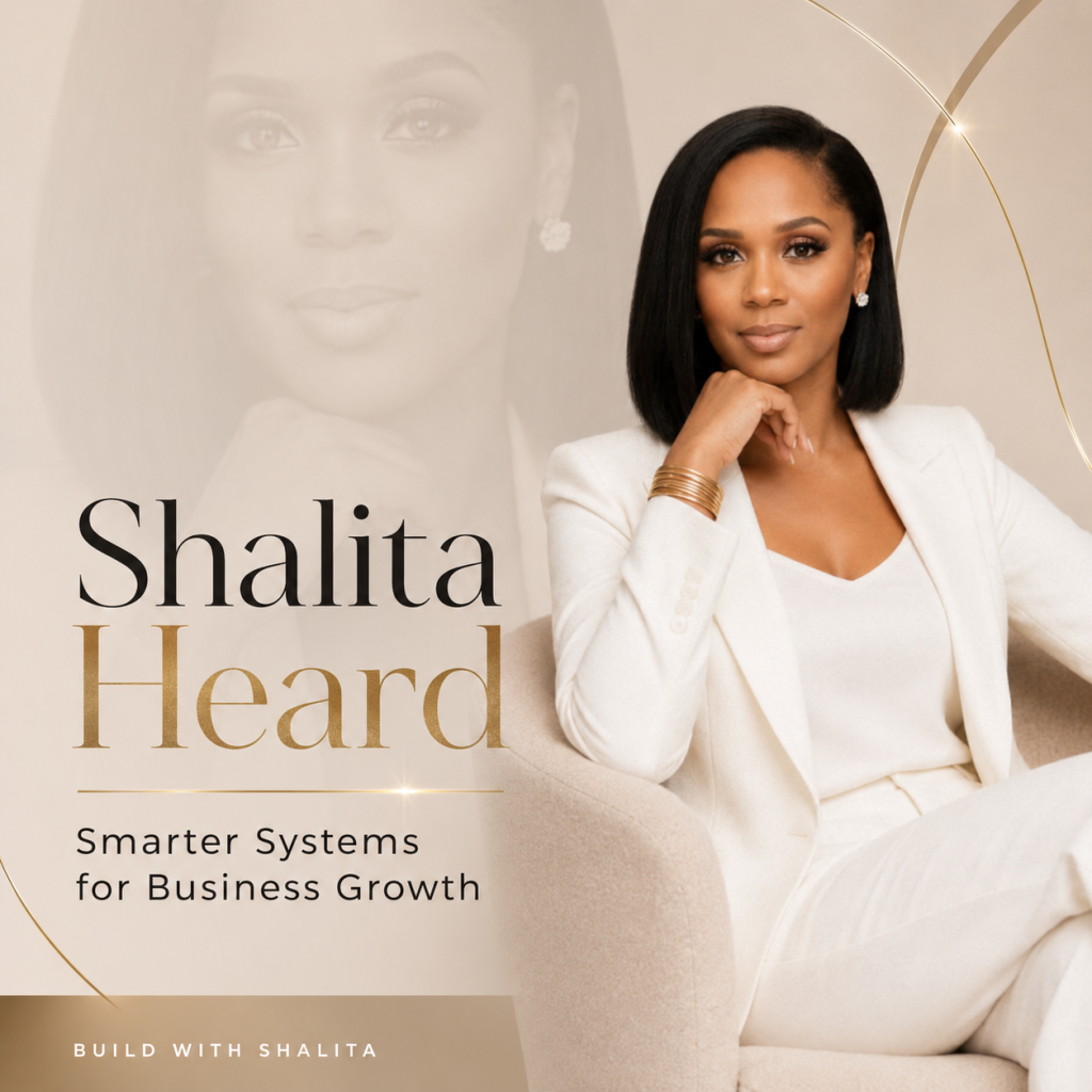 Shalita Heard AI business consultant based in Houston, TX, Serving Frisco, Dallas, Austin, Ft. Worth, TX along with Little Rock, AR, Fayetteville, AR, and Pine Bluff, AR.